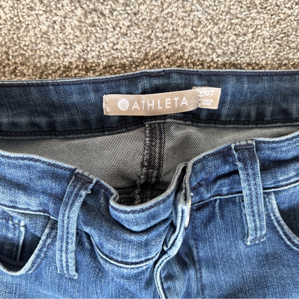 Athleta Tall High Rise Denim Jeans - Classic Blue
